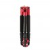 SIRUI T-005KX+C10KX Professional Aluminum Tripod with Ball Head Gimbal for DSLR Camera Photography Red
