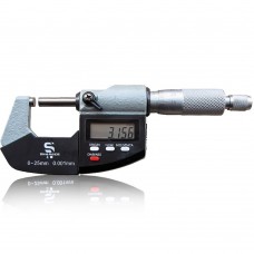 Digital Display Micrometer Calliper 0-25mm 0.001mm Gauge Microcalliper for Measuring Test
