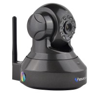 Vstarcam C7837WIP HD 720P Wifi IP Camera Wireless CCTV Two Way Audio P2P Security Cam Support 64G SD Card Black