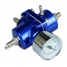 Universal Adjustable Tomei Style Fuel Pressure Regulator Regulating Valve with Gauge