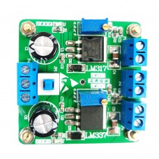 LM317 LM337 Negative Positive Power Supply Module Linear Regulator Power Low Ripple