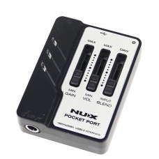 NUX Pocket Port Portable Guitar USB Audio Interface Professional Guitar Accessories