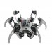 18DOF Aluminium Hexapod Spider Six Legs Robot Kit 18 Steering Gears Compatible w/ Arduino Silver