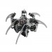 18DOF Aluminium Hexapod Spider Six Legs Robot Kit 18 Steering Gears Compatible w/ Arduino Silver