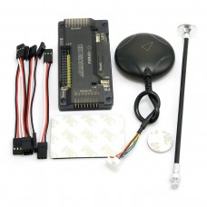 APM V2.8.0 ArduPilot UAV Flight Controller No Compass with Ublox Neo-6M GPS Module & Holder for FPV Multicopter 