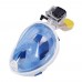 Underwater Diving Mask Snorkel Set Swimming Training Scuba Mergulho Face Snorkeling Mask Anti Fog for Gopro Camera