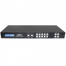 4x4 HDMI Matrix with Simultaneous CAT and HDMI Outputs Support RS232 HDM-944S50