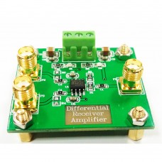 AD8130 Differential Receiving Amplifier Module High CMRR Difference Signal to Single Signal for DIY