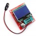M8 Transistor Tester Capacitor LCR Diode Capacitance ESR Meter PWM Square Wave 12864 LCD DIY Kits