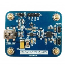 DAC8552 Module Voltage Reference Source 16Bit Dual Output Module Compatible with DAC8551
