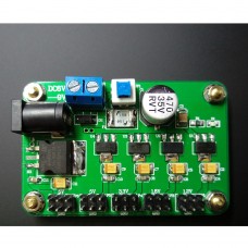 LM7805 Linear Power Supply Module Dual Channel 5V 1.2V 1.8V 3.3V Output for DIY