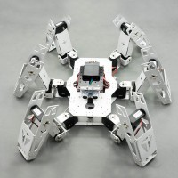 Hexapod Robot Six Leg Spider Full Kit with Servo Infared Remote Control for DIY Arduino Robotics