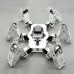 Hexapod Robot Six Leg Spider Full Kit with Servo Horn Ultrasonic Module for DIY Arduino Robotics Assembled