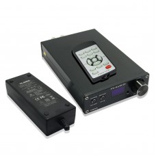 FX Audio D802 HIFI Digital Amplifier Remote Control USB Optical Fiber Coaxial Input 192KHZ 80W*2 with Power Supply