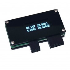 0.91" OLED Screen USB 20V5A Voltage Current Meter Power Temperature Battery Capacity Tester