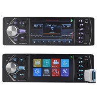 4.1" Car MP5 Player Bluetooth Support Rear Camera Radio Player  12V Car Audio Video FM USB TF MMC DVR AUX Input