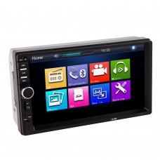 7" Car MP5 Player LCD HD Double DIN Car In-Dash Touch Screen Bluetooth Car Stereo FM MP3 Radio Player 7018B