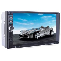 2 Din Car MP5 Player GPS Navigation 7'' HD Bluetooth Stereo Radio FM MP3 MP5 Audio Video USB Auto Radio