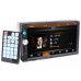 7" Car MP5 Player Touch Screen 2 Din Bluetooth Radio RM RMVB BT FM Player Support Rear View Camera USB TF Card