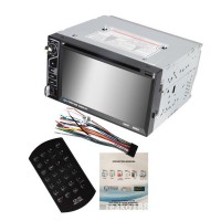 6.2 inch Car DVD CD Audio Video Player 2 DIN Bluetooth Auto Car In Dash FM Radio Receiver Touch Screen SD MMC USB MP3