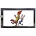 6.95'' Car DVD Player 2 Din Bluetooth Stereo FM Radio MP3 MP5 DVD Multimedia Player Support USB CD AUX Drive