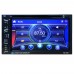 Car DVD Player 6.5" 2 DIN MP5 Radio Bluetooth Steering Wheel Control Front Rear Camera Input Touch Screen AM FM 6165B