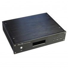 2806R Aluminum DAC Chassis Audio Amplifier Box with 1602 LCD display for AK4399 ES9018