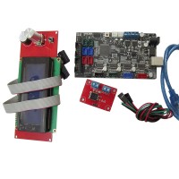 3D Printer Motherboard MKS MINI Control Board + 2004LCD Control Panel + MOS Tube Kit DIY