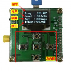 OLED RF Power Meter 1-8000Mhz -55-5dB RF Power Attenuation Value Setting RF-Power8000