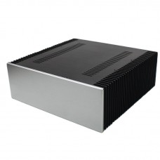 WA68 Chassis Aluminum Power Amplifier Enclosure Case Shell Box 412x430x150mm