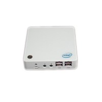 V6 Mini PC Cherry Trail Z8300 2G RAM 32G ROM WIFI Bluetooth 4.0 Wondows 10 Desktop Computer White