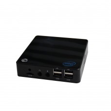 V6 Mini PC Cherry Trail Z8300 2G RAM 32G ROM WIFI Bluetooth 4.0 Wondows 10 Desktop Computer Black