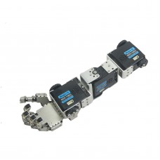 Humanoid Robot Right Hand Arm with Fingers Manipulator & Servo for DIY Robotics