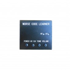 Morse Code Learner Trainer Shortwave Radio Oscillator Telegraph Radio Station + Power Supply + Adapter + K4 key