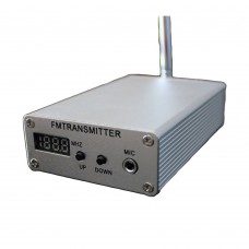 50mW Digital Wirelss Headphone Stereo FM Transmitter Audio Transmission PLL White