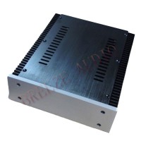 2107 Aluminum Chassis Box Enclosure Shell Case 212x70x257mm for Power Amplifier DAC  