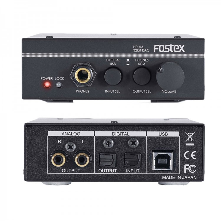 FOSTEX HP-A3 USB Audio Decoder 32bit DAC Headphone Amplifier Support