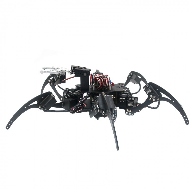 20DOF Aluminium Hexapod Robotic Spider Six Legs Robot Frame Kit (fully ...