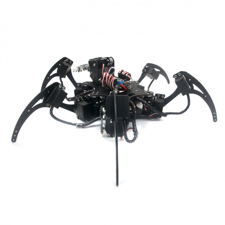 20DOF Aluminium Hexapod Robotic Spider Six Legs Robot Frame Kit (fully ...