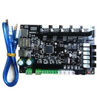 3D Printer 32bit Arm Platform Smooth Control Board MKS SBASE V1.3 Open Source MCU-LPC1768 Support Ethernet Preinstalled Heatsink