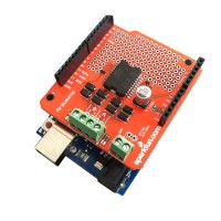 L298P Dual Channel Motor Driver Shield DC Stepper Driver Board For Arduino