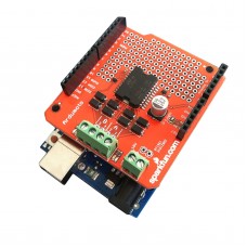 L298P Dual Channel Motor Driver Shield DC Stepper Driver Board For Arduino