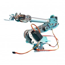 6DOF Mechanical Arm Robot Claw with Servo for Robotics Arduino DIY Kit Unassembled