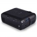 Uhappy U80 Portable Projector 1080P LED HD Home Theater Support HDMI VGA USB Black
