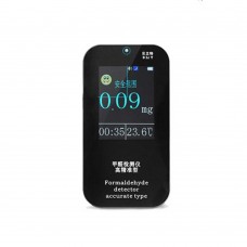 Formaldehyde Detector Monitor Indoor Air Quality Gas Detector Concentration Meter Clock Thermometer