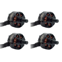 Sunnysky FPV Brushless Motor R1806 2380KV CW CCW for QAV Quadcopter Drone 4Pcs Black