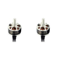 Sunnysky R1406 Brushless Motor 3300KV CW CCW for FPV Racing Quadcopter FPV Drone 1Pair Silver
