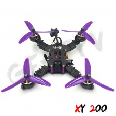 GE FPV XY200 Quadcopter Frame 4 Axis Carbon Fiber RC FPV Racing Drone DIY