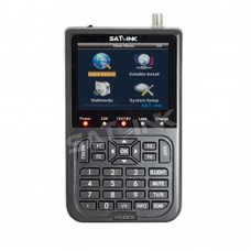 Satlink WS-6908 3.5" LCD DVB-S FTA Digital Satellite Meter Satellite Finder 950MHz-2150MHz