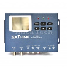 Satlink Meter 1CH DVB-T Modulator AV Input HDMI Terrestrial Finder 2.4" LCD WS6990